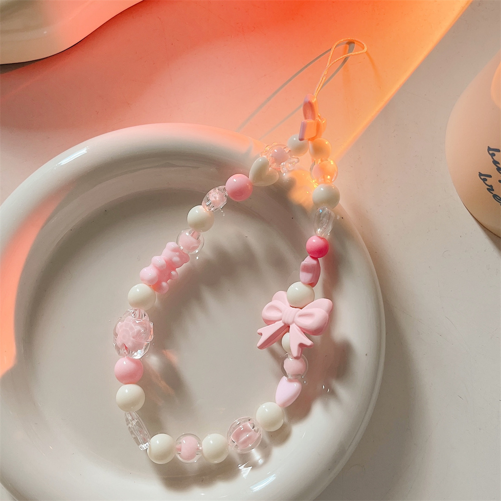 Thời Trang Mặt Dây Chuyền Đính Hạt Nhiều Màu Dễ Thương