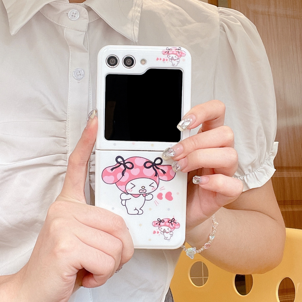 Ốp Điện Thoại Chống Sốc Họa Tiết Hoạt Hình Có Thể Gấp Gọn Cho samsung galaxy zflip 5 z flip5