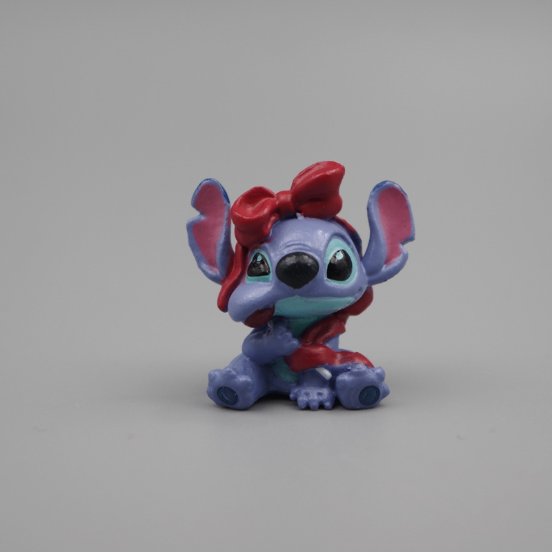 1 Mô Hình Nhân Vật Phim Hoạt Hình lilo & stitch 3cm Bằng pvc