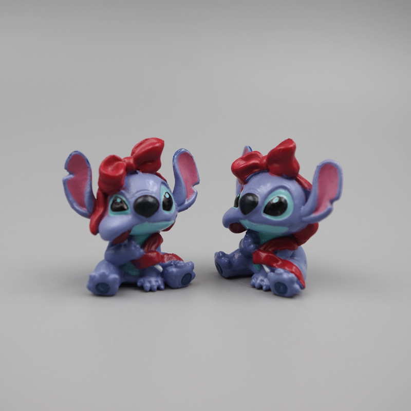 1 Mô Hình Nhân Vật Phim Hoạt Hình lilo & stitch 3cm Bằng pvc