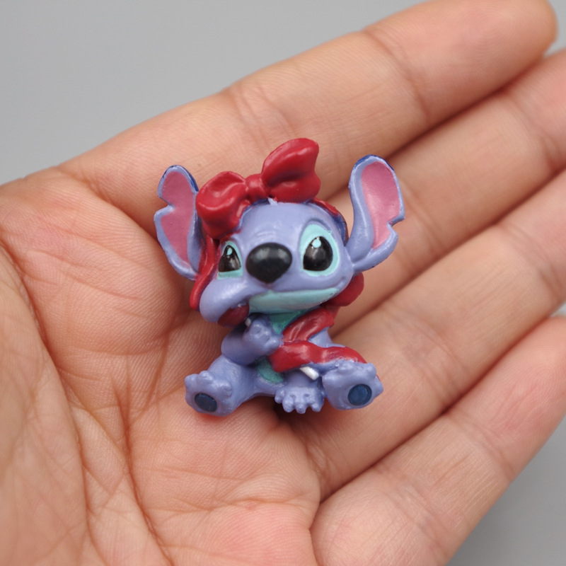 1 Mô Hình Nhân Vật Phim Hoạt Hình lilo & stitch 3cm Bằng pvc
