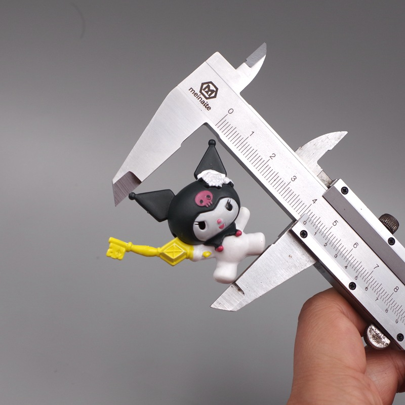 1 Mô Hình Nhân Vật sanrio my melody please kuromi Hoạt Hình 4-4.5cm