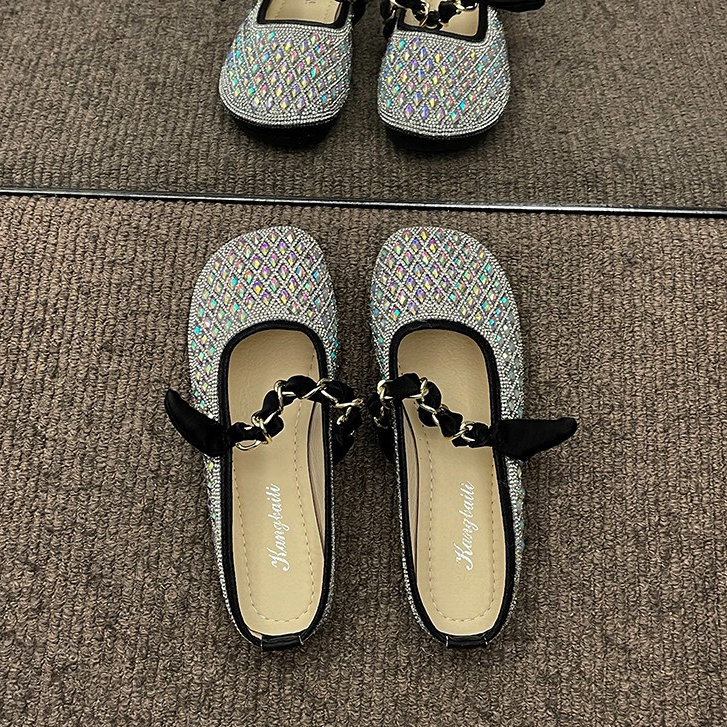 Prowow❤Baotou semi-slippers women's outerwear summer fashion simple lazy slip-on flat non-slip sandals