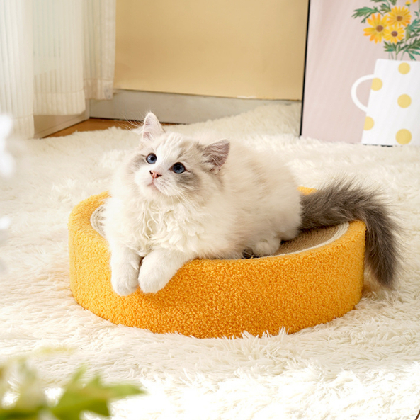 Bảng cào cho mèo Chậu cào mèo Loại bát  ổ mèo Đồ chơi cho mèo  Bảng móng vuốt mèo