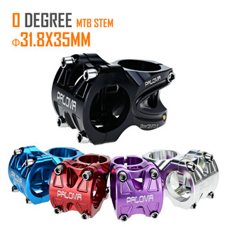 Cọc ghi đông xe đạp leo núi 0 độ 35 / 50mm mtb siêu nhẹ đường kính 31.8mm