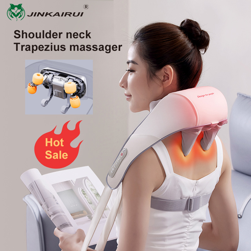 Jinkairui vai và cổ massager thế hệ thứ ba nhào massage