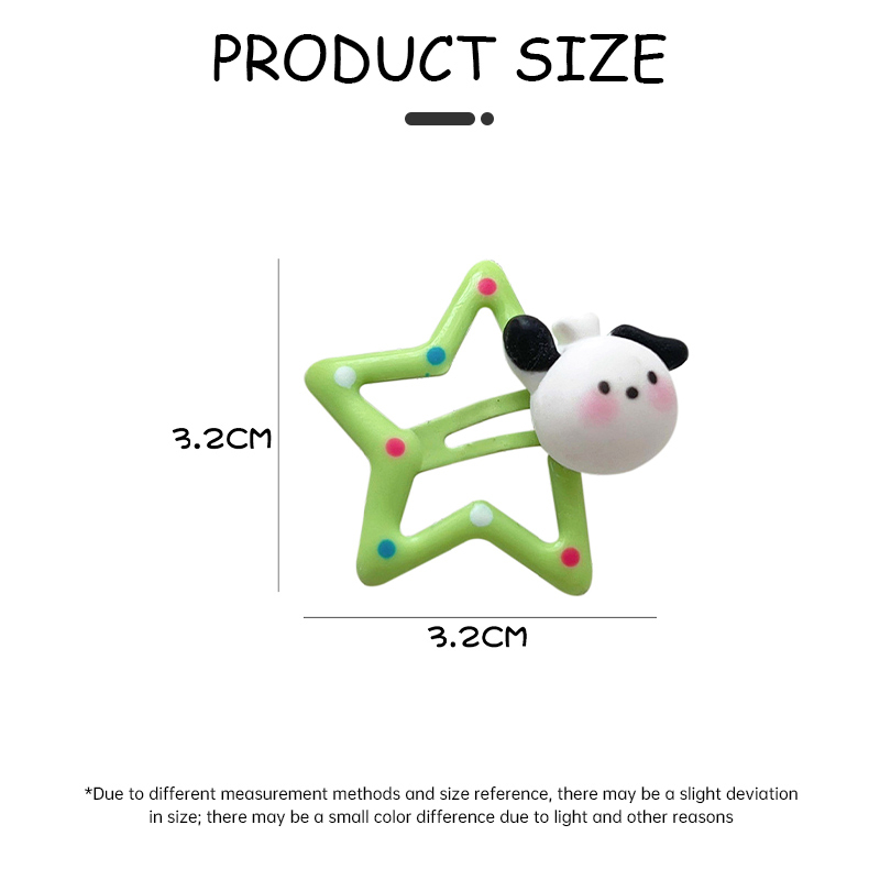 🌺🌺Kẹp Tóc Bb Hình Ngôi Sao Hoạt Hình Dễ Thương Thời Trang Cho Bé Gái