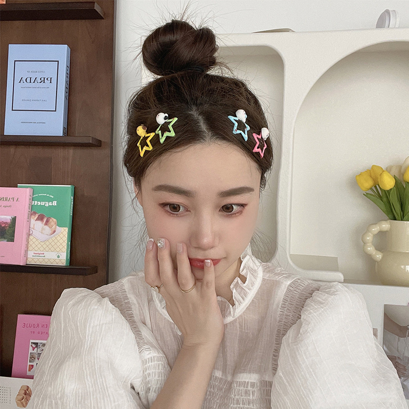 🌺🌺Kẹp Tóc Bb Hình Ngôi Sao Hoạt Hình Dễ Thương Thời Trang Cho Bé Gái