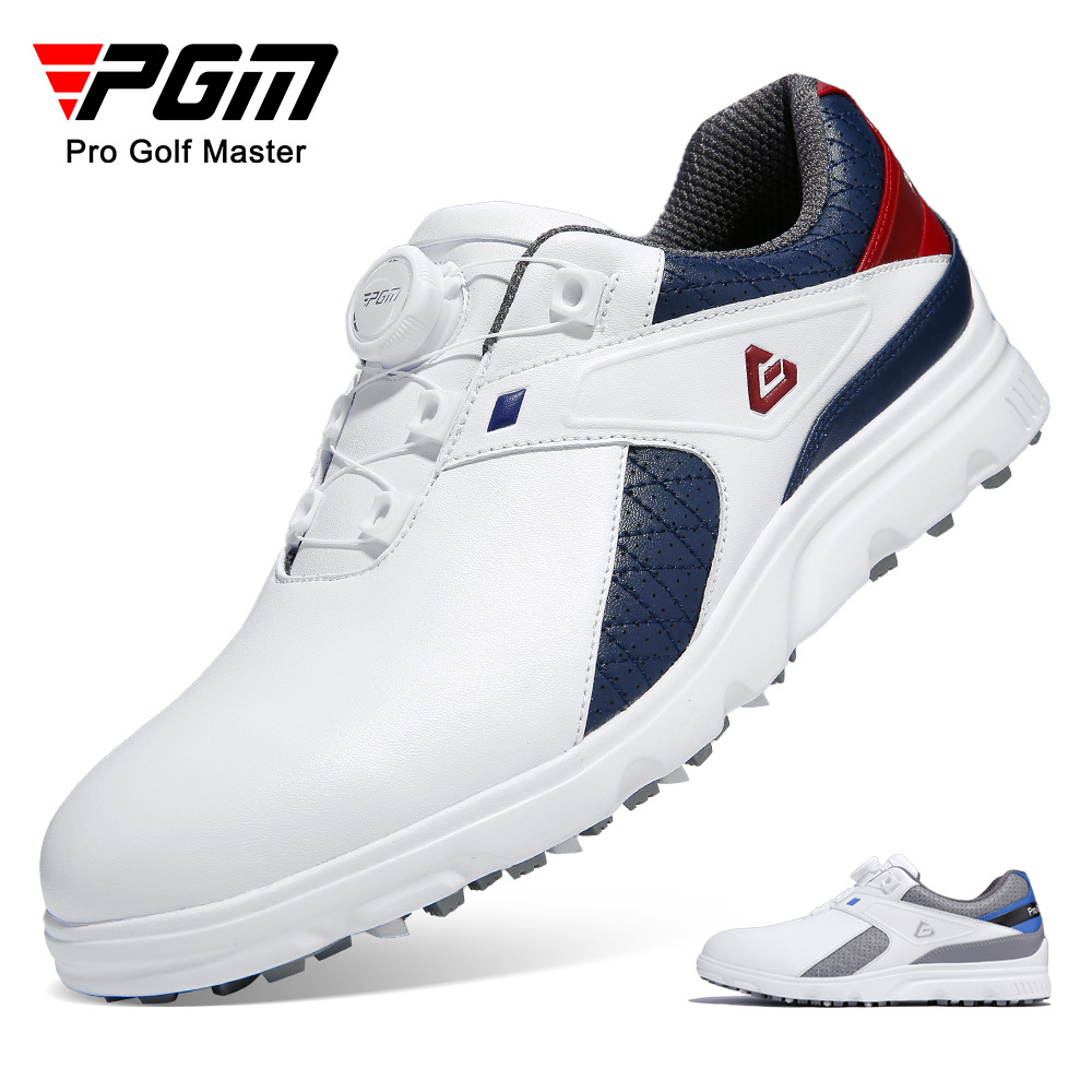 PGM golf nam giày núm dây giày thể thao thoáng khí mùa hè giày chơi gôn giày chống thấm nước không trượt đinh tán
