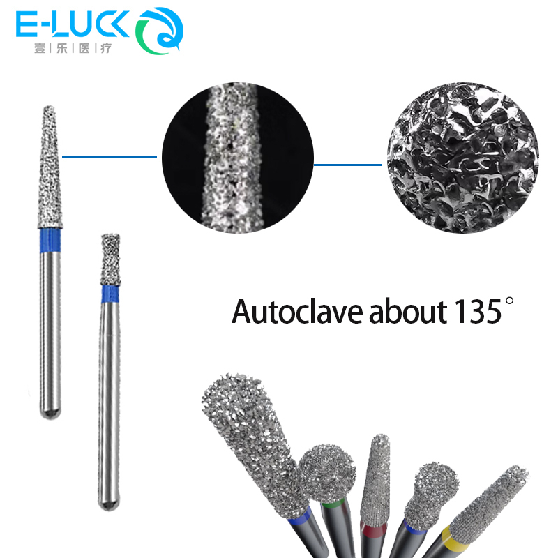 Bộ 5 Mũi Khoan Nha Khoa tc / sf fg 1.6mm bits