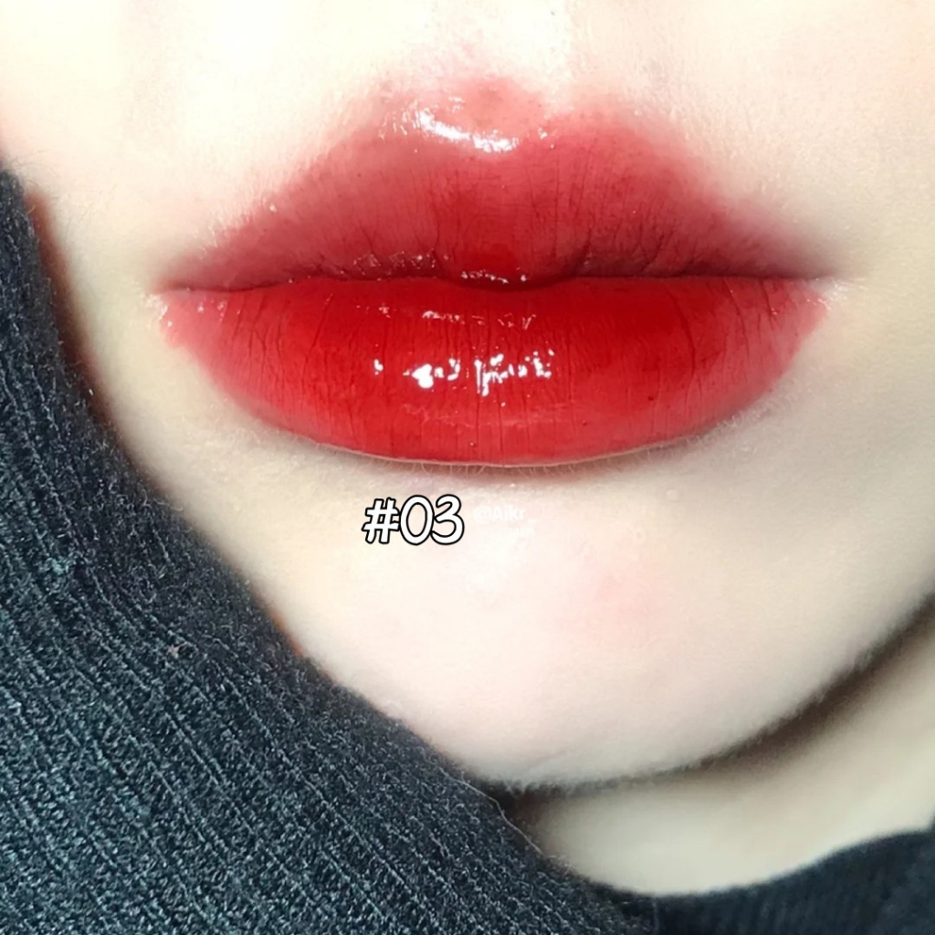 Cappuvini 3PCS/Set Son Bóng Lấp Lánh Nuôi Dưỡng Môi Lâu Trôi Trọng Lượng