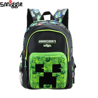Smiggle Úc Chất Lượng Cao Chính Hãng Minecraft Trẻ Em Schoolbag Bé Trai Hoạt Hình Bé Trai Ba Lô Trẻ Em Túi Chống Thấm Nước 16 Inch * & -- & -- *