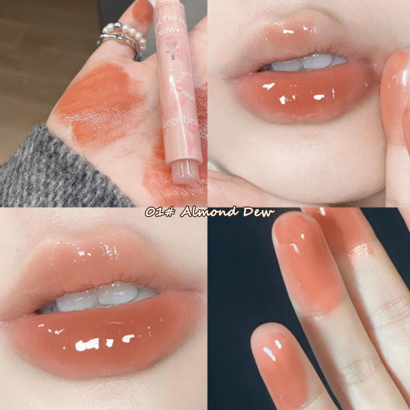 Derf Son Môi Tráng Gương Dưỡng Ẩm Chống Thấm Nước 6 Màu Sắc Tùy