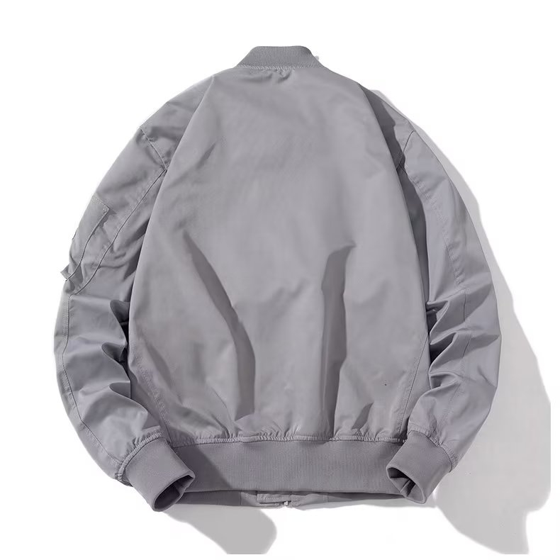 Áo Khoác bomber Màu Sắc Thời Trang Phong Cách Mỹ Cho Nam