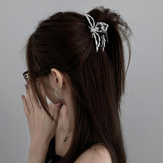 Brroa tóc đa năng tóc đuôi ngựa đầy màu sắc catch barrette strong hold spiders