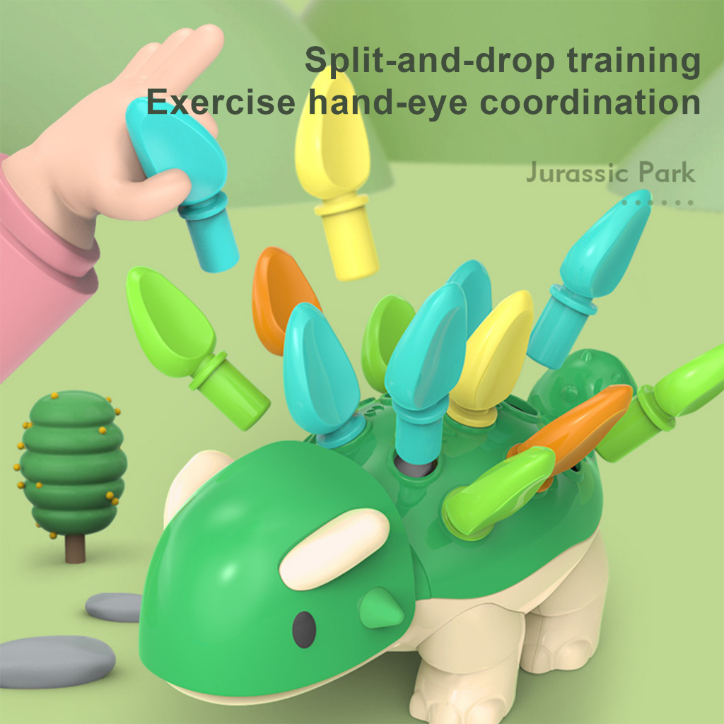 Đồ Chơi Trẻ Em Lắp Ghép Chú Khủng Long Nhỏ Dễ Thương - phát triển tư duy sáng tạo cho bé WHYME