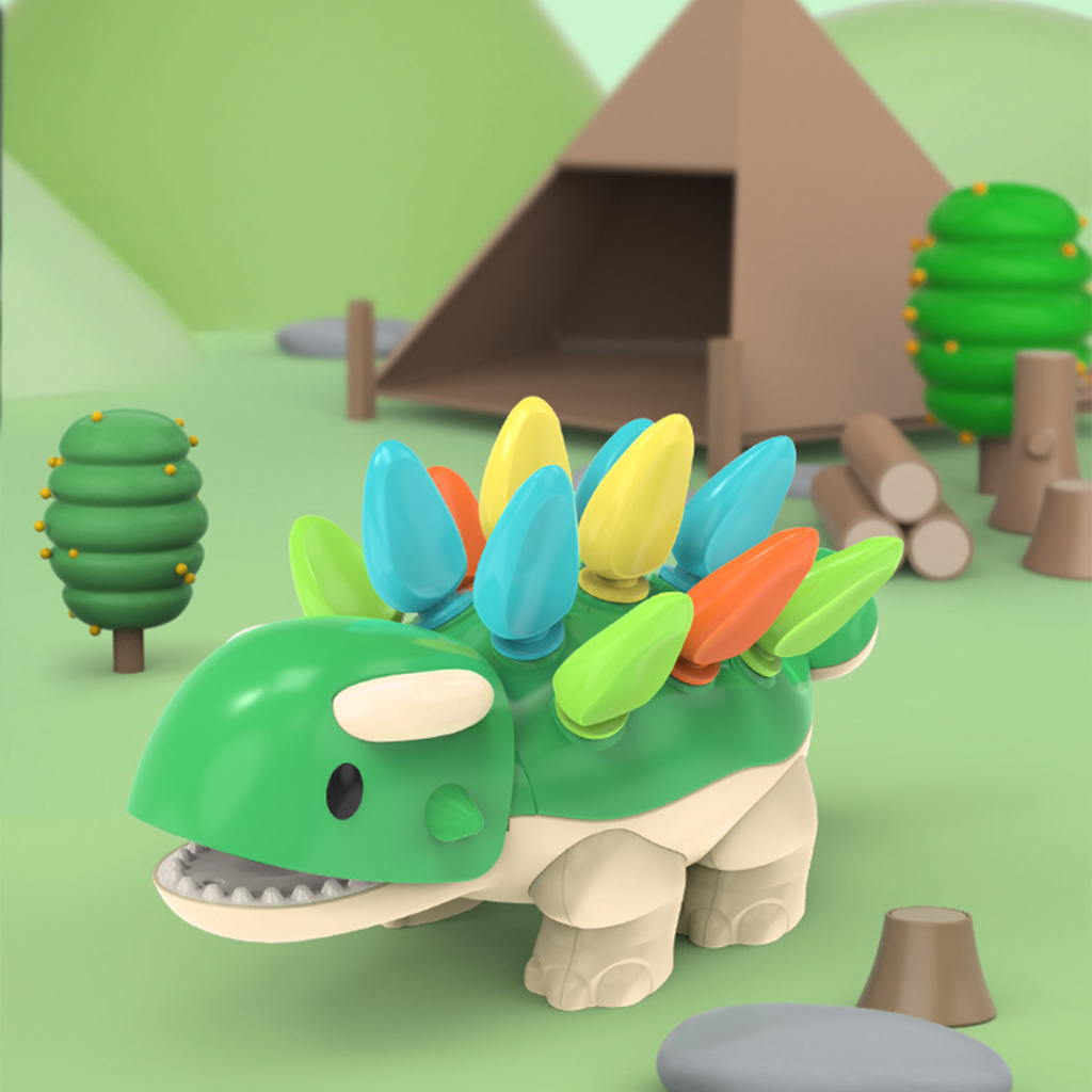 Đồ Chơi Trẻ Em Lắp Ghép Chú Khủng Long Nhỏ Dễ Thương - phát triển tư duy sáng tạo cho bé WHYME