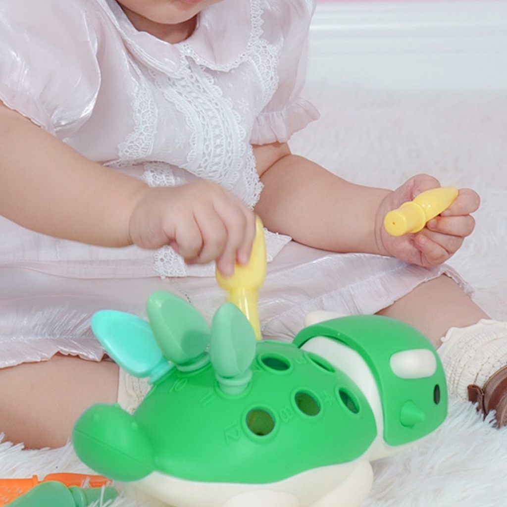 Đồ Chơi Trẻ Em Lắp Ghép Chú Khủng Long Nhỏ Dễ Thương - phát triển tư duy sáng tạo cho bé WHYME