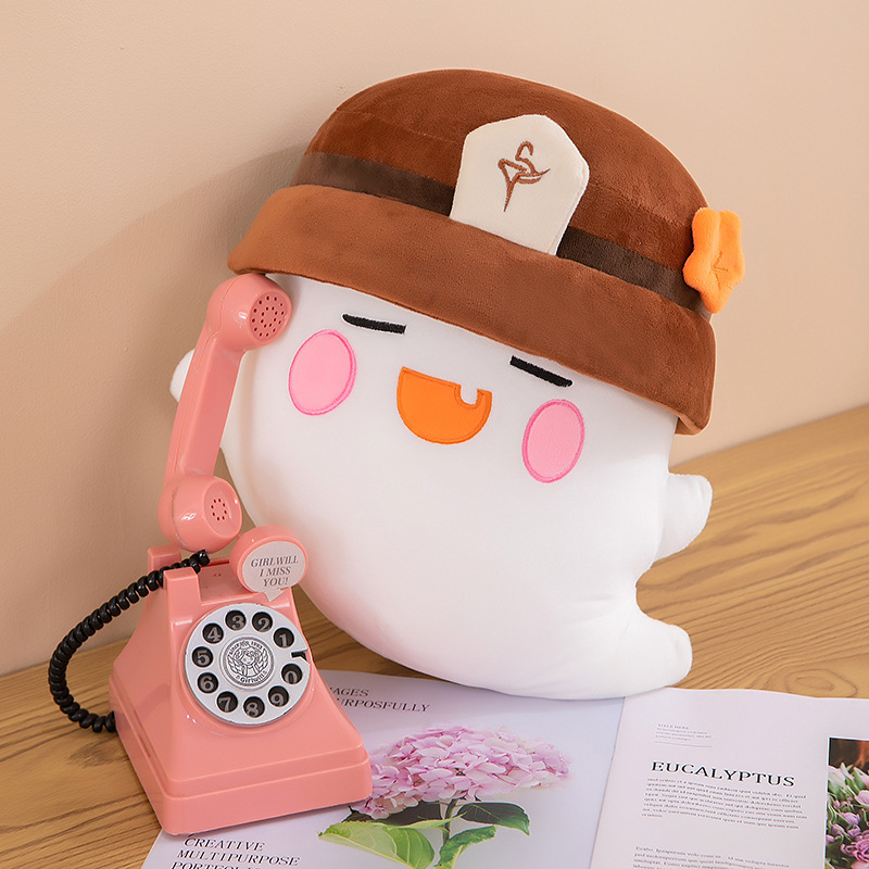 Yuanshen hoạt hình dễ thương ma xung quanh búp bê đồ chơi sang trọng hai chiều 20-40CM