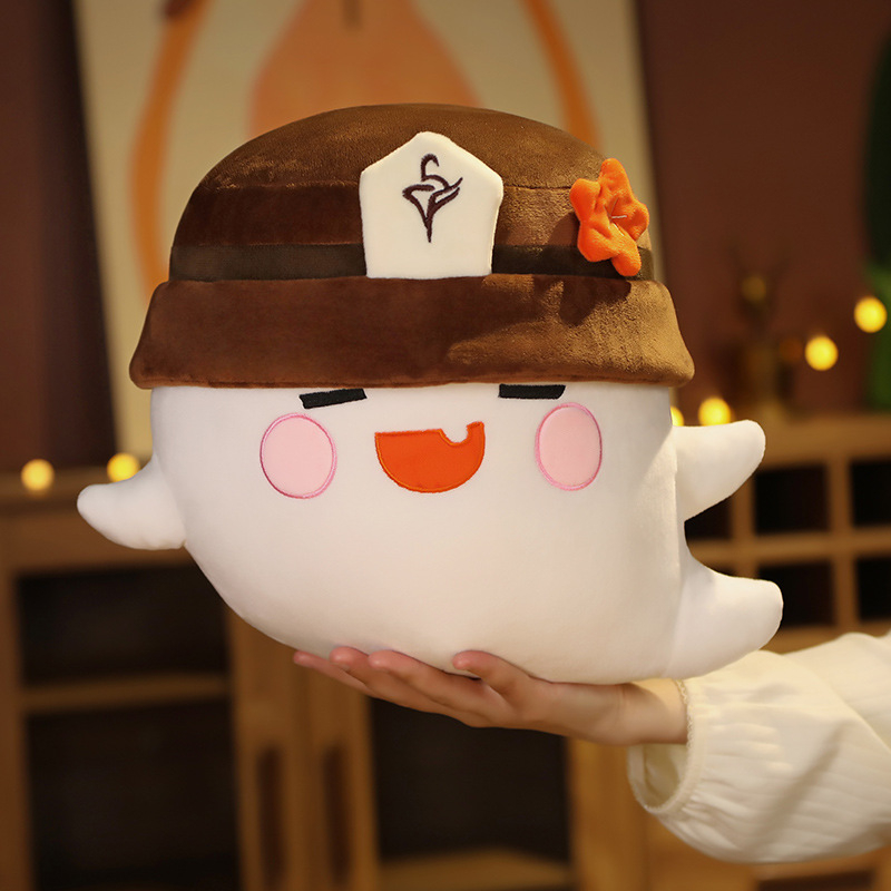 Yuanshen hoạt hình dễ thương ma xung quanh búp bê đồ chơi sang trọng hai chiều 20-40CM