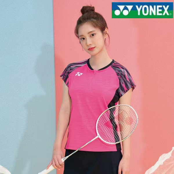 Yonex Áo Thun Tay Ngắn Chơi Cầu Lông Dành Cho Nam Và Nữ