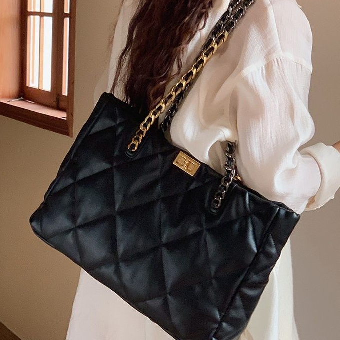 Miss.LT túi tote đeo chéo túi hộp đeo chéo Đẹp cá tính L91T4ZU