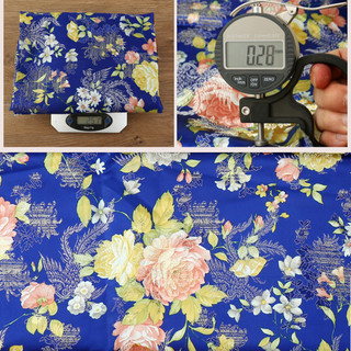 Vải Lụa satin Thêu Hoa 50x140cm May Đồ Thủ Công