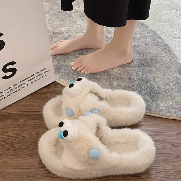 HHH Dép Lông Đế Dày 2023NEW mùa hè dép quai hậu Xinh Xắn 081601