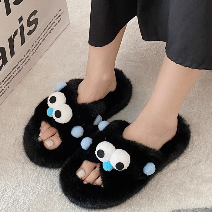 HHH Dép Lông Đế Dày 2023NEW mùa hè dép quai hậu Xinh Xắn 081601