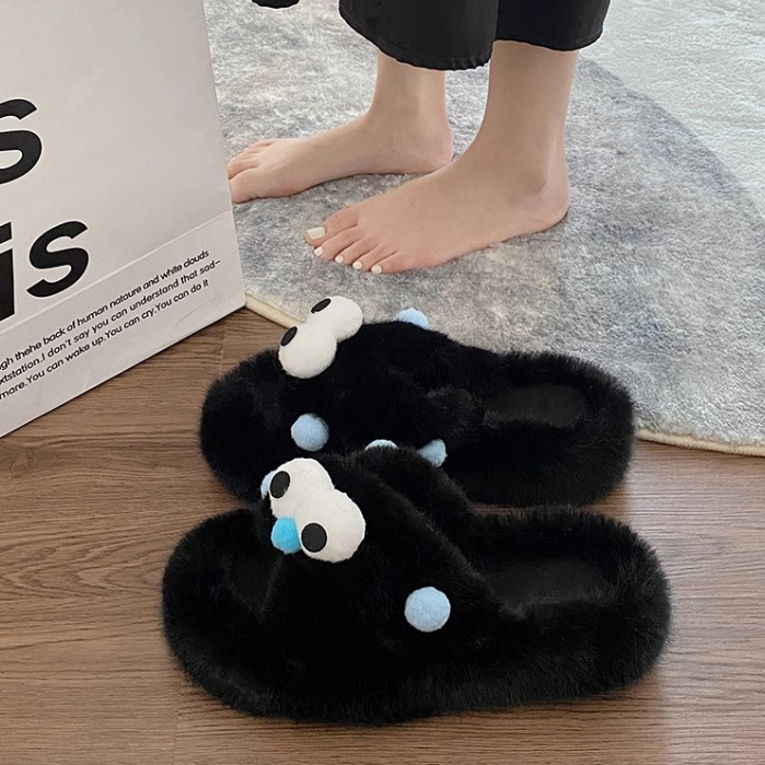 HHH Dép Lông Đế Dày 2023NEW mùa hè dép quai hậu Xinh Xắn 081601