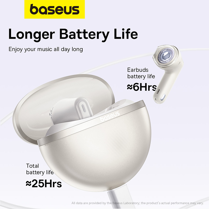 Baseus Set Tai Nghe bluetooth 5.3 Không Dây e5
