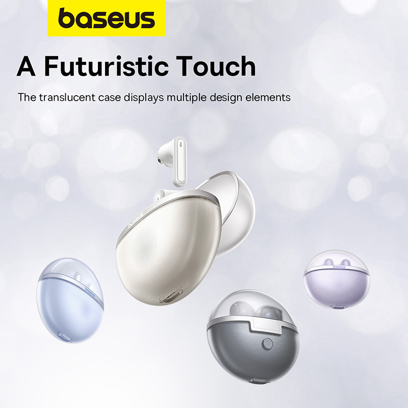 Baseus Set Tai Nghe bluetooth 5.3 Không Dây e5