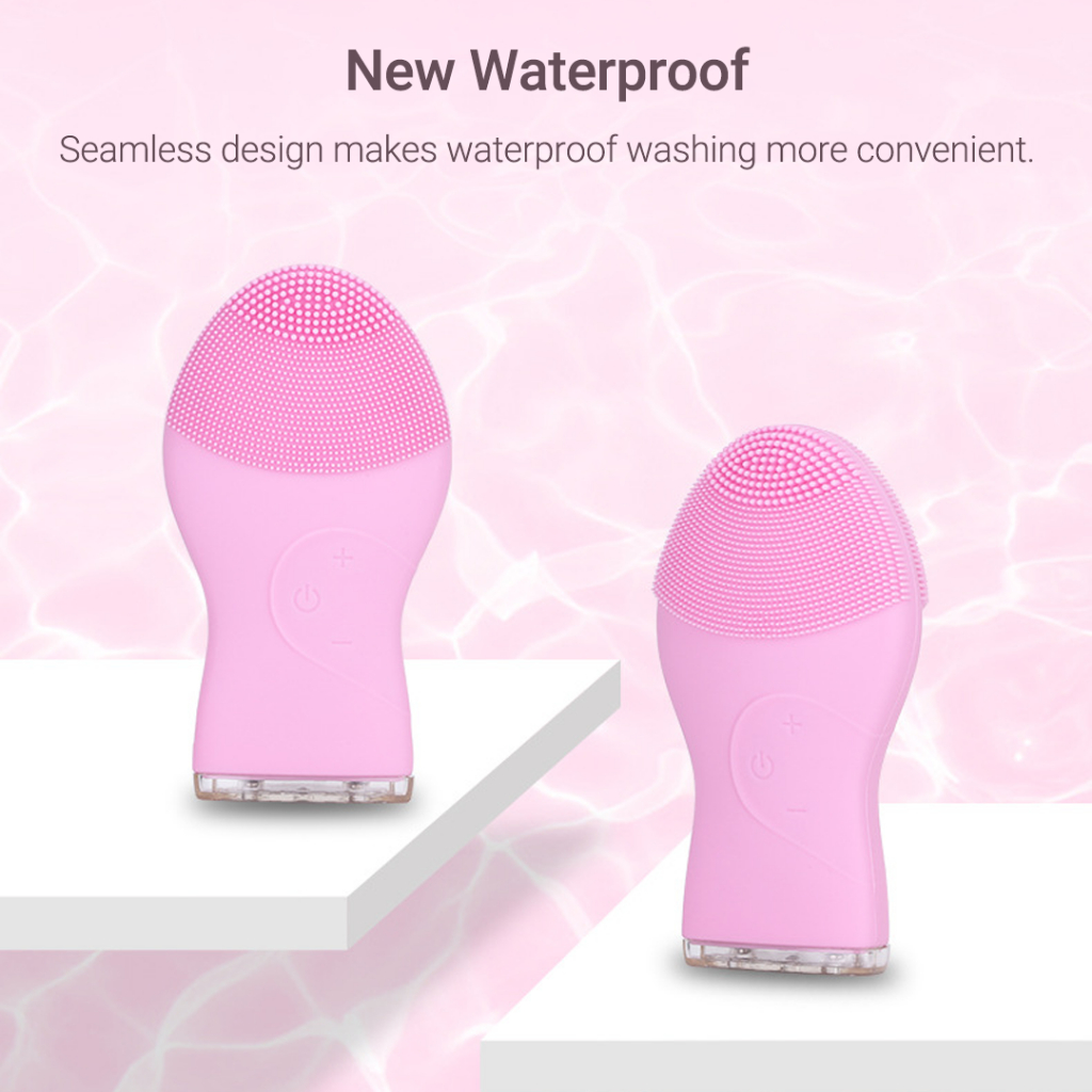 Xiaomi youpin Máy Rửa Mặt Silicon Sóng Siêu Âm Làm Sạch Lỗ Chân Lông Chăm Sóc Da Mặt