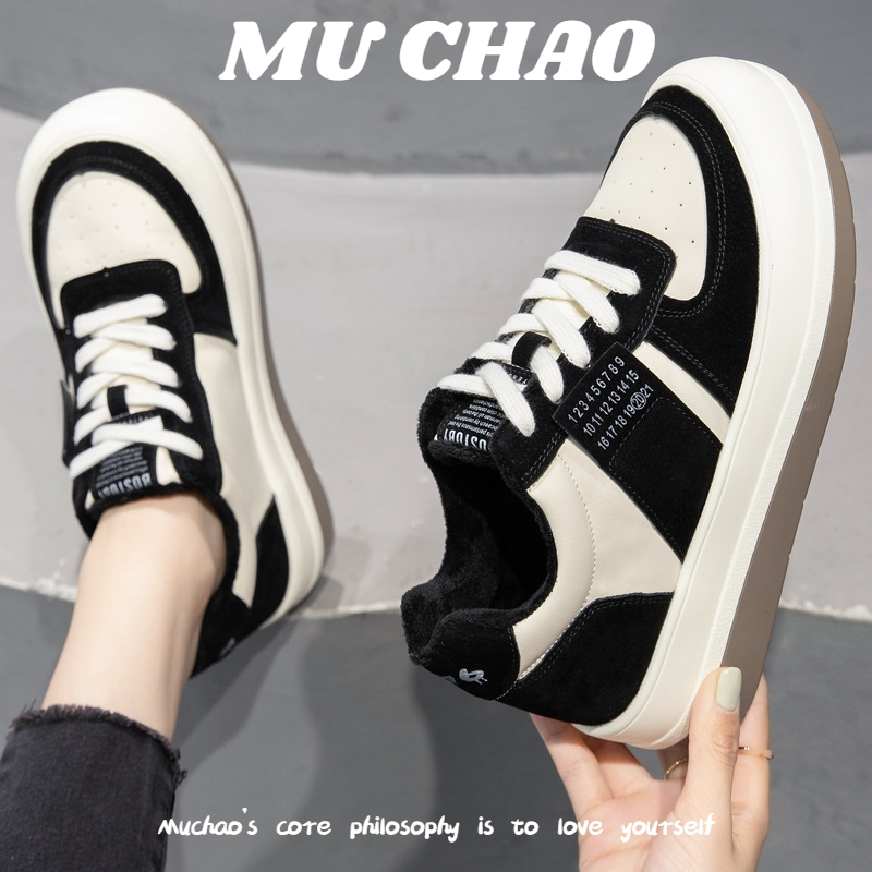 MUCHAO Giày Thể Thao Nữ Đế Dày Thời Trang Hàn