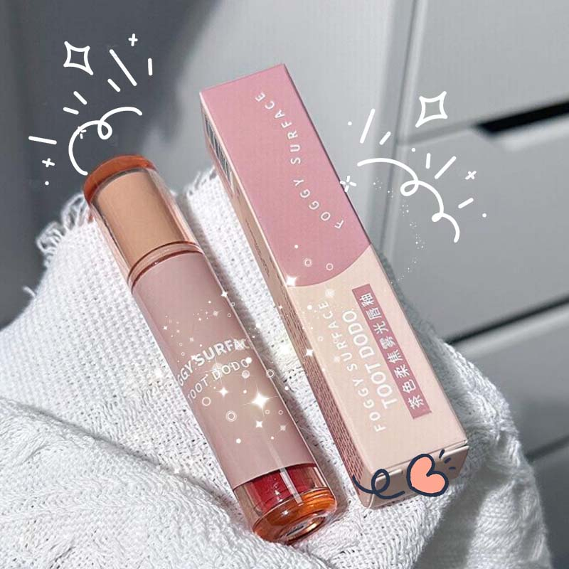 Son Môi Derf Nude Nhẹ Mềm Mịn Dưỡng Môi Không Thấm Nước