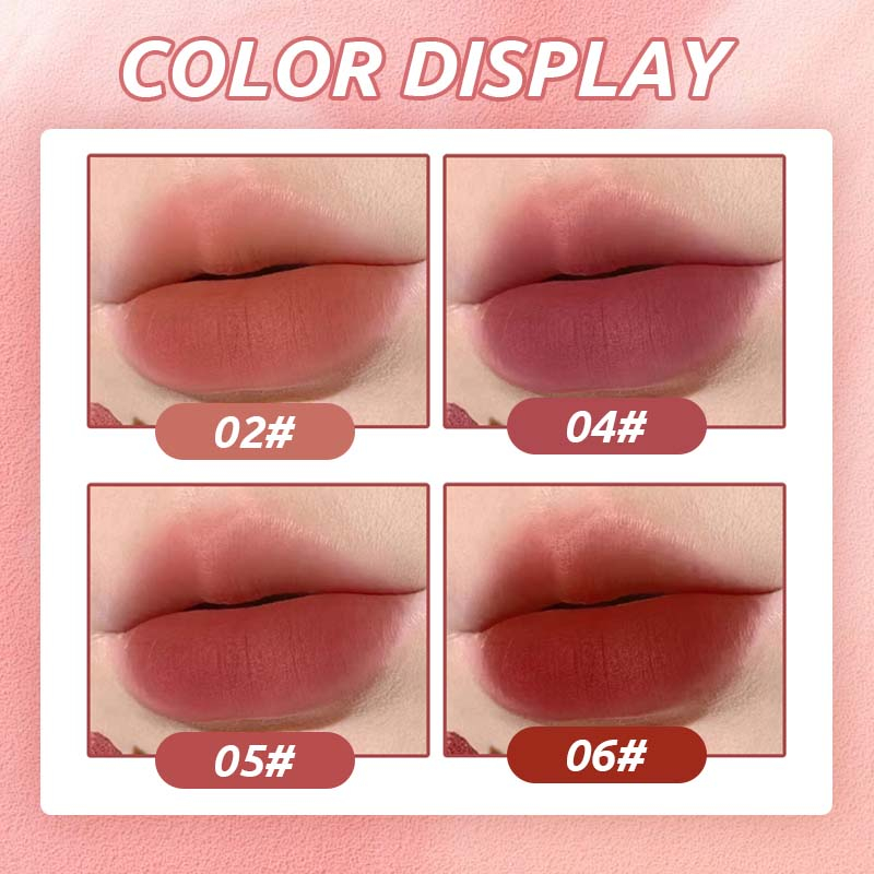 Son Môi Derf Nude Nhẹ Mềm Mịn Dưỡng Môi Không Thấm Nước