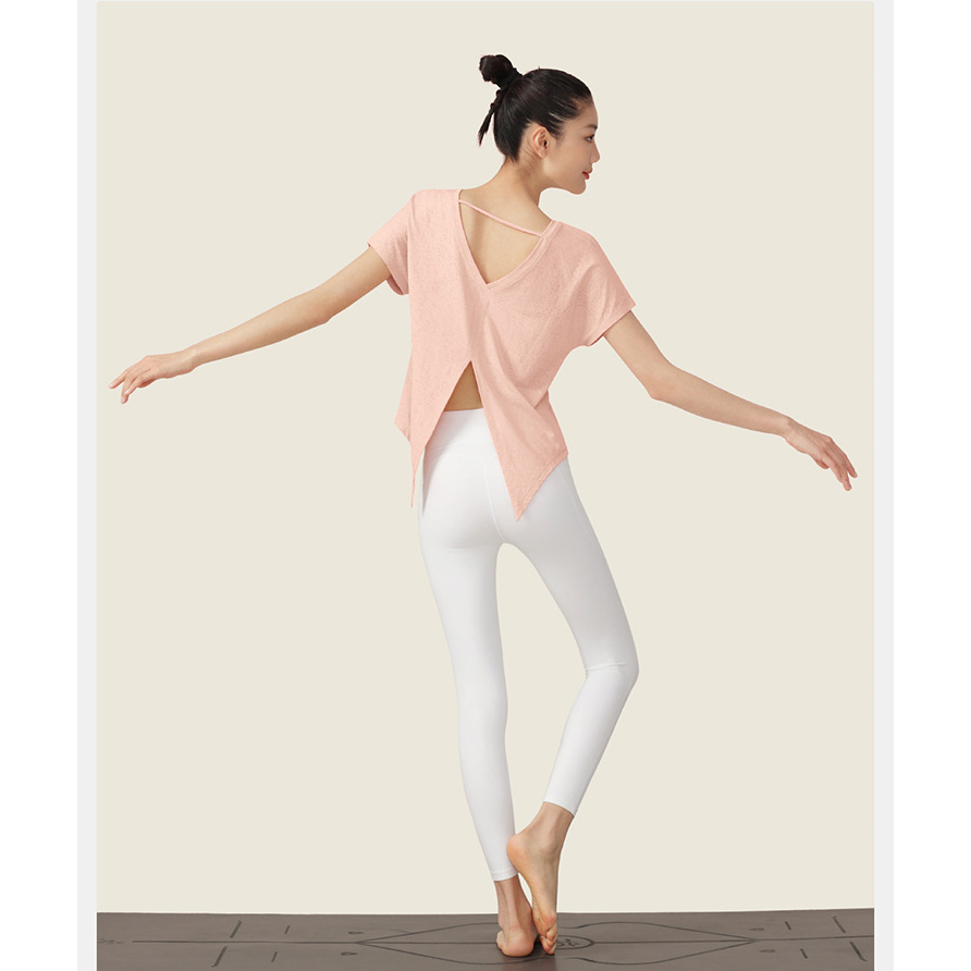 Áo Thun Thể Thao Ngắn Tay Thoáng Khí Thoải Mái Dành Cho Nữ