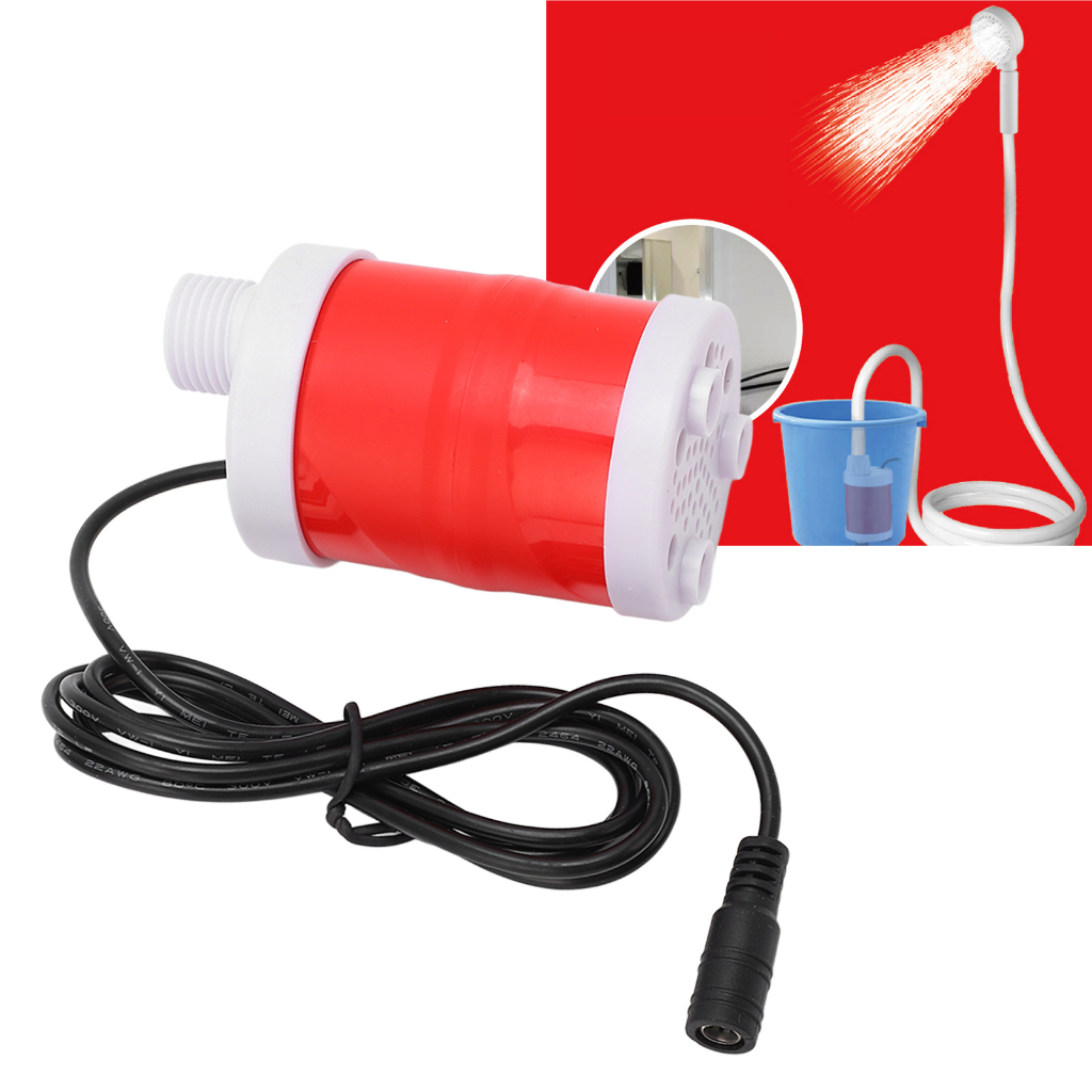 Máy Bơm Chìm Nâng Xả 6m Động Cơ Không Chổi Than DC 12V 20W 700L/h Tiếng Ồn Thấp Cho Gia Đình Dustrial B.