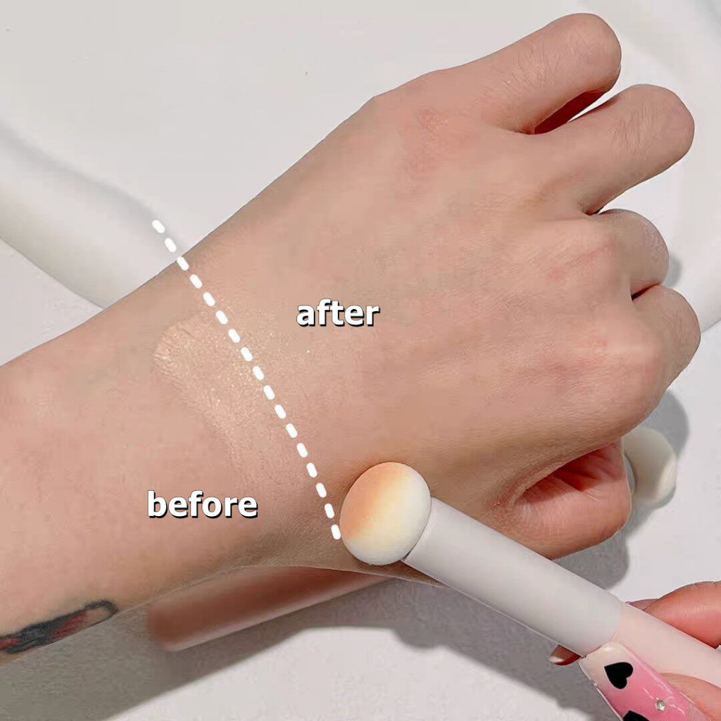 Kakashow Mút Xốp Trang Điểm Nền Che Khuyết Điểm Chuyên Nghiệp sử dụng cho Môi Che Khuyết Điểm Trang Điểm Khô Và Ướt A525