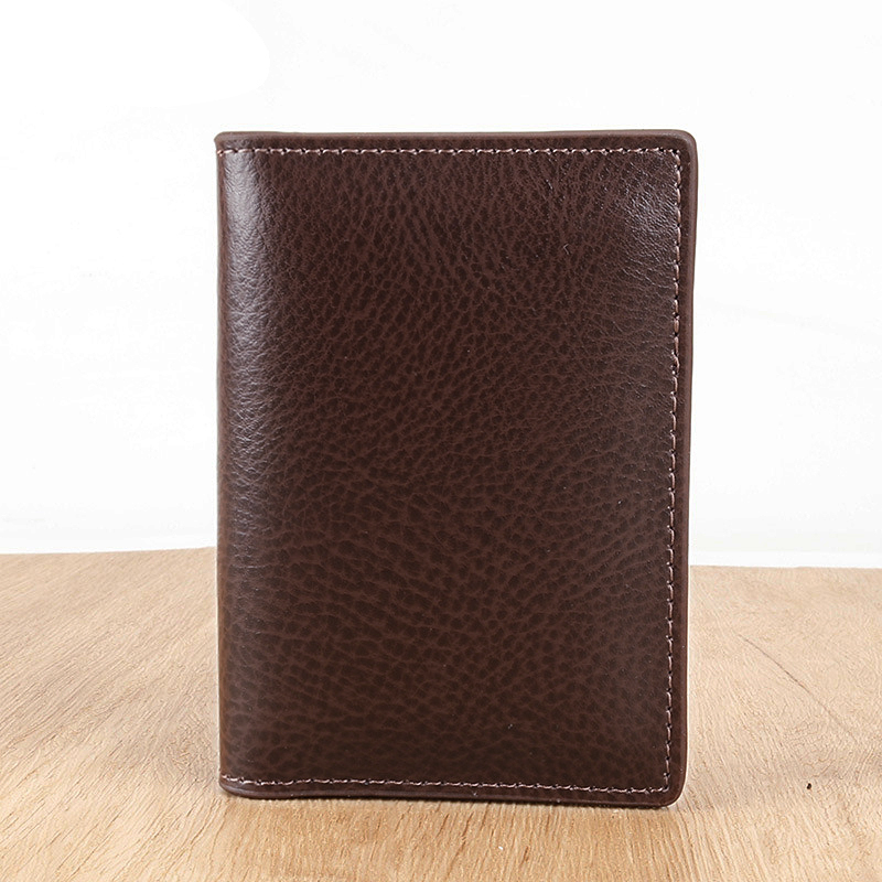 Ví Da Thật Siêu Mỏng unisex Đựng Thẻ id vip Ốp