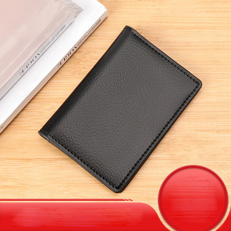 Ví Da Thật Siêu Mỏng unisex Đựng Thẻ id vip Ốp