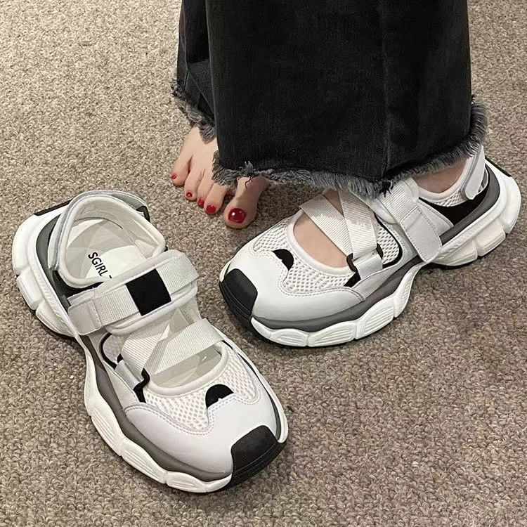 Sandal Thể Thao Thiết Kế Mới Thoáng Khí Năng Động Thời Trang Mùa Hè Dành Cho Nữ