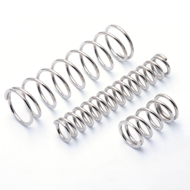 10 Lò Xo Nén 0.4mm od = 8 / 9 / 10 / 12mm Chất Liệu Thép Không Gỉ 304