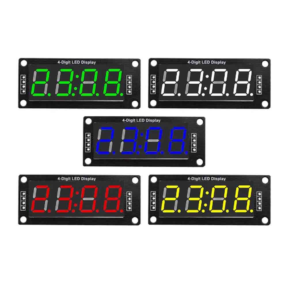 Mô Đun tm1637 7 Kí Tự 4 Chữ Số led 0.36 "0.56"