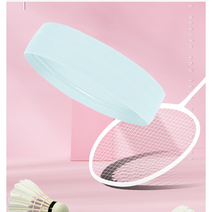 Có thể bán buôn Băng Đô Thể Thao Chống Trơn Trượt Hút Ẩm Mềm Mại Đàn Hồi Nam Nữ Thấm Mồ Hôi Cho Tập Dục Yoga Chạy Bộ Vermont055 Hàng giao ngay