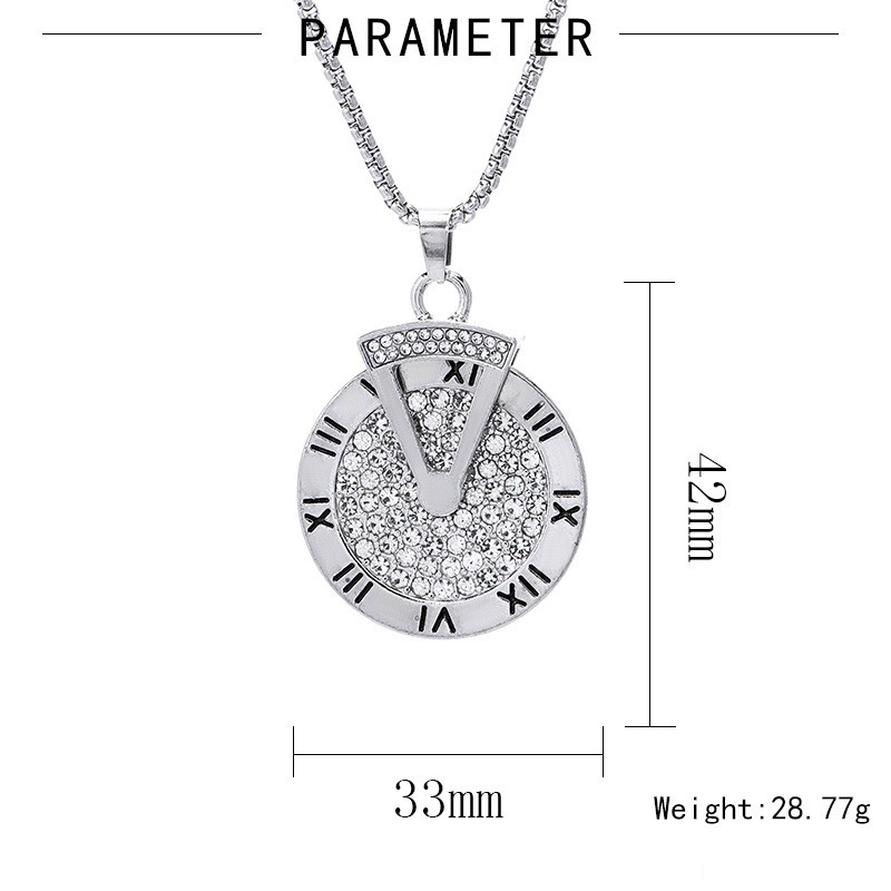 Vòng cổ Thép Titan Phong Cách Hip Hop Thời Trang Cho Nam Và Nữ