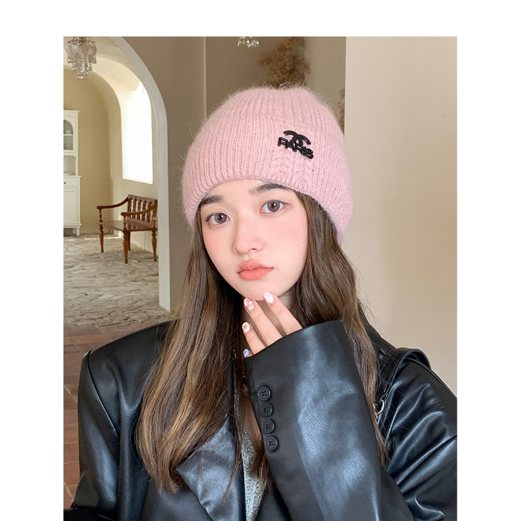 Mũ Len Dệt Kim Phong Cách Thời Trang Thu Đông Mới 2023