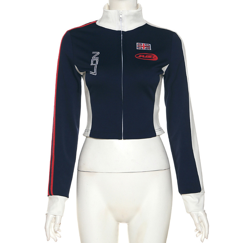 Klalien Set Áo Ôm Dáng + Chân Váy Kẻ Sọc Thẳng Thời Trang Cho Nữ