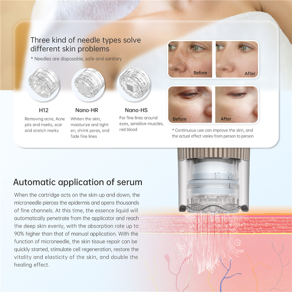 Mới serum Hydro H3derma Không Dây Chuyên Dụng Cho Chăm Sóc Da