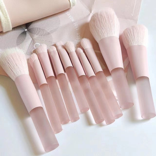 Set cọ trang điểm phấn mắt phấn phủ phấn tạo khối mini lông mềm kích thước nhỏ gọn dành cho trang điểm
